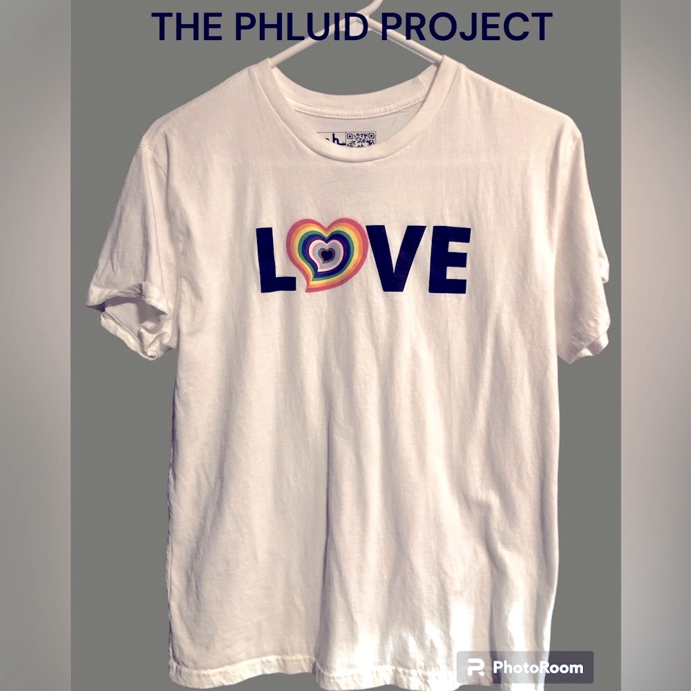 THE PHLUID PROJECT “love” t-shirt